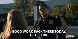 Good Work Back There Detective GIF