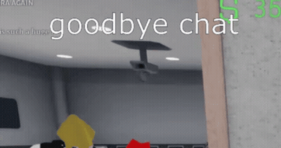 Goodbye Chat Video Game GIF