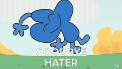 Goodbye Hater Cartoon GIF