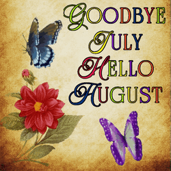 Goodbye July Hello August GIF