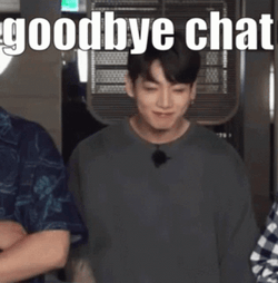 Goodbye Meme Bye Chat BTS Jungkook GIF