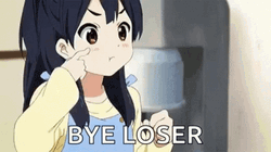 Goodbye Meme Bye Loser Tamako Market GIF