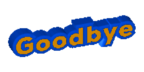 Goodbye Sticker GIF