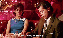 Goodfellas Henry Hill Talking To Woman GIF