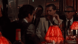 Goodfellas Talking And Smoking GIF
