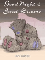 Goodnight And Sweet Dreams My Love Bears GIF