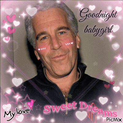 Goodnight Babygirl With Hearts GIF