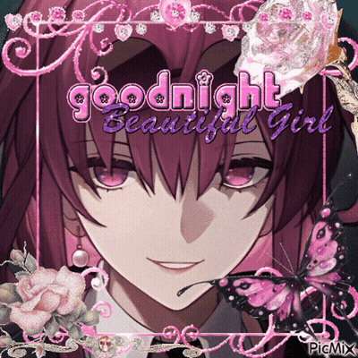 Goodnight Beautiful Girl GIF