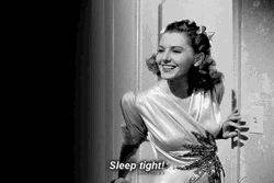 Goodnight Beautiful Lady Sleep Tight GIF