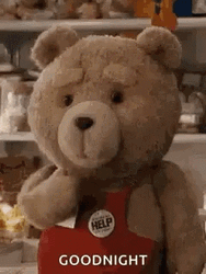 Goodnight Blow Kiss Ted 2012 GIF