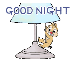 Goodnight Bye Sticker GIF