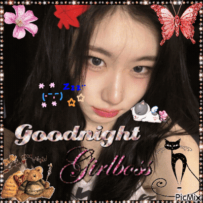 Goodnight Girlboss GIF