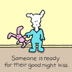 Goodnight Kiss Chippy Dog Ready For Bed GIF
