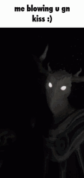 Goodnight Kiss Spooky Night Creature GIF