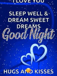 Goodnight Love Hugs And Kisses GIF