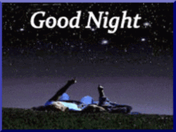 Goodnight Love Pleasant Dreams Silhouette GIF