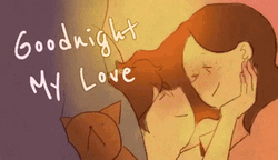Goodnight Love Sweet Kisses Animation GIF