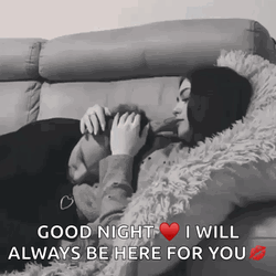 Goodnight Love Tender Caress Forehead Kiss GIF