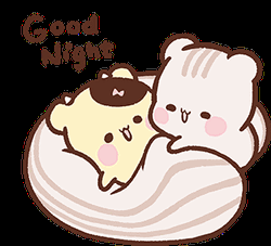 Goodnight My Love Hamsters Blanket Cute GIF