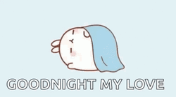Goodnight My Love Putting On Blanket GIF