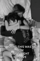 Goodnight My Love Wishing This Was Us GIF