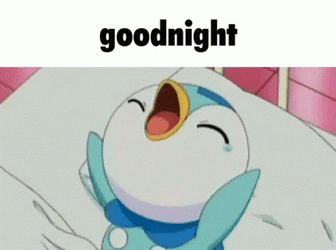Goodnight Piplup GIF