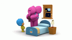 Goodnight Pocoyo And Elly  GIF