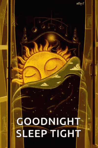 Goodnight Sleep Tight Poster GIF