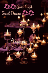 Goodnight Sweet Dreams Candlelights GIF