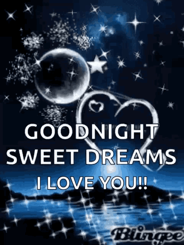 Goodnight Sweet Dreams Love Card GIF