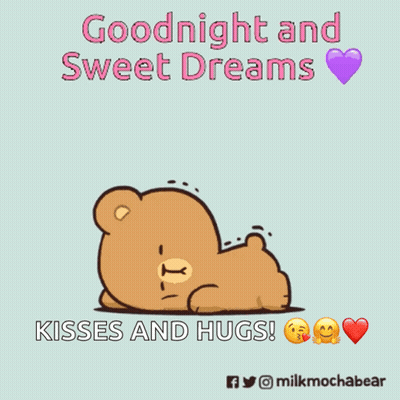 Goodnight Sweet Dreams Teddy Bears GIF