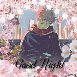Goodnight Yuji Itadori GIF