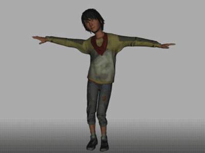 Goofy 3D Model GIF