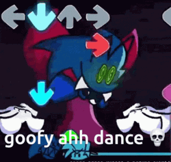 Goofy Ahh Dance Friday Night Funkin Arrows GIF