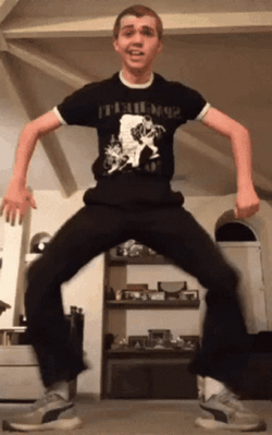 Goofy Ahh Griddy Dance GIF