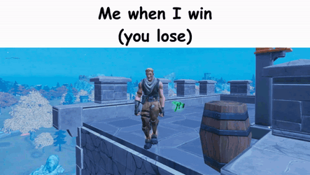 Goofy Ahh Griddy Fortnite Moment GIF