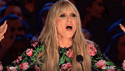 Goofy Ahh Heidi Klum Meme GIF