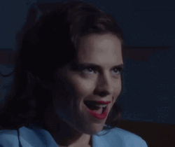 Goofy Face Hayley Atwell GIF