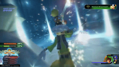 Goofy In A Video Game With A Heart On The Screen GIF