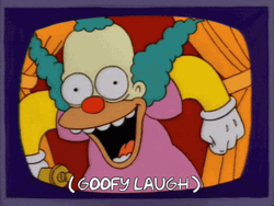 Goofy Laughing Clown Show GIF
