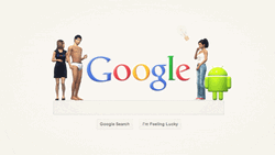 Google Couple Funny Animation GIF