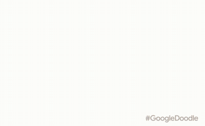 Google Doodle Crowd With Man Riding Elephant GIF