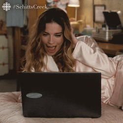 Google Hangouts Alexis Rose Schitt's Creek GIF