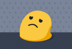 Google Hangouts Sad Crying Emoji GIF