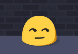 Google Hangouts Smirk Emoji