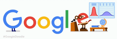 Google Logo With Heart And Globe GIF