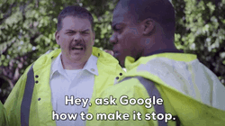 Google Make It Stop GIF
