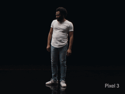 Google Pixel 3 Childish Gambino Sticker GIF