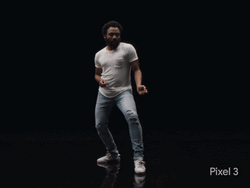 Google Pixel 3 Guitar Dancing GIF
