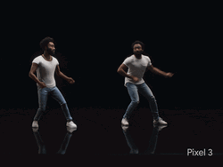 Google Pixel 3 Jump Dance Showdown GIF